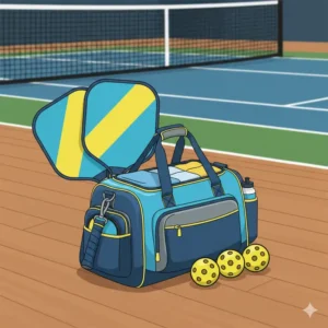 Komplettes Anfänger-Set: Paddel und pickleball bälle mit tasche zum sofortigen Losspielen