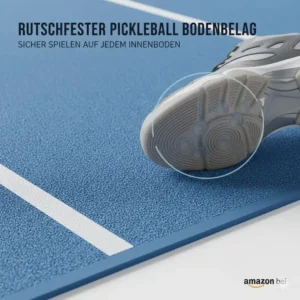 Rutschfeste Oberfläche des pickleball teppich indoor amazon für sicheres Spielen.