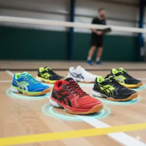 Auswahl der besten pickleball schuhe indoor non marking verschiedener Marken