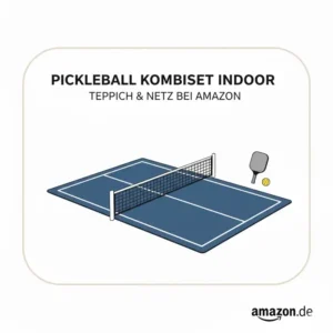 Komplettes Set mit Netz und pickleball teppich indoor amazon für sofortigen Spielspaß.