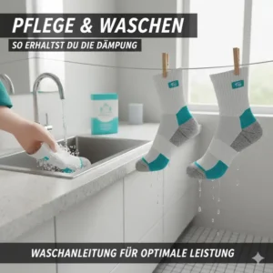 Pickleball Socken Dämpfung: Pflegetipps zur Erhaltung der Leistung.