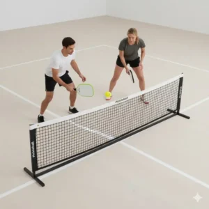 Eine Dink-Übung für das Pickleball Trainingsset Anfänger Training.