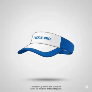 Cap oder Visor für optimalen Sonnenschutz bei Pickleball Kleidung Turnier Herren.