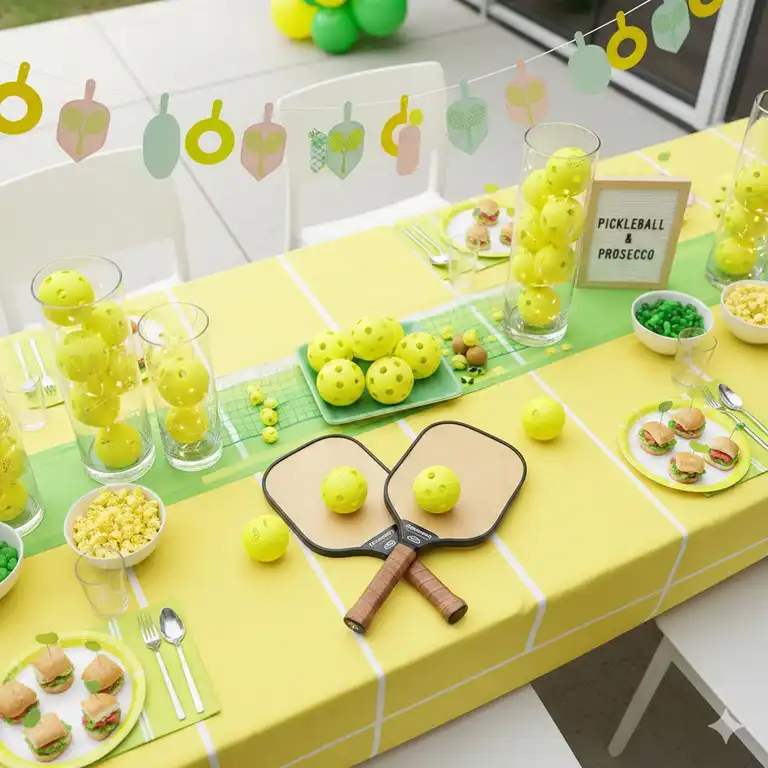7 Geniale pickleball party deko ideen für dein Event 2026