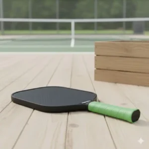 Zusätzliches Zubehör wie Handtuch und Trinkflasche, die das Pickleball Geschenkset Amazon ergänzen.