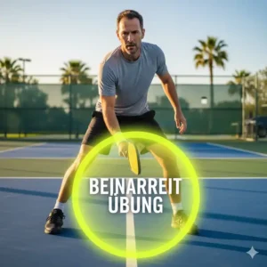 Bessere Beinarbeit durch gezielte pickleball tipps schnelle reaktion Übungen.