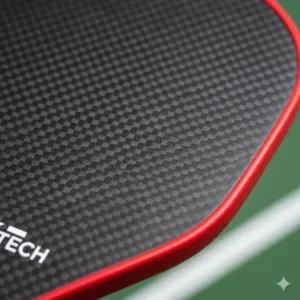 Die strukturierte Oberfläche zeigt einen pickleball schläger langlebiges material im Detail.