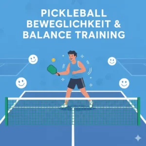 Bessere Balance und Beweglichkeit durch pickleball gesundheitliche vorteile.