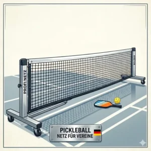 Durable, weatherproof outdoor pickleball netz für vereine installed on a dedicated court surface.