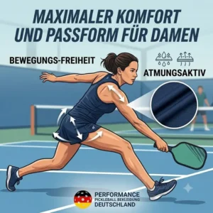 Passgenaues Herren Set bestehend aus atmungsaktiver pickleball bekleidung elastisch für das Match.