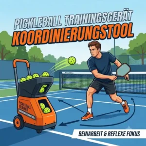 A vector illustration of an agility ladder serving as a pickleball trainingsgerät koordinierung tool for footwork and speed drills.