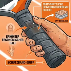 Ergonomic benefits of applying a pickleball schutzband griff to adjust grip thickness and comfort
